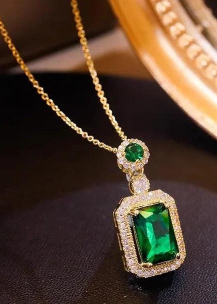 Diamond Rectangle Pendant (N3)