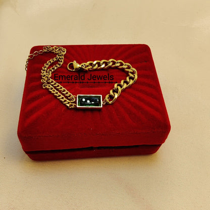 Bracelet With Double Chain  (B9)