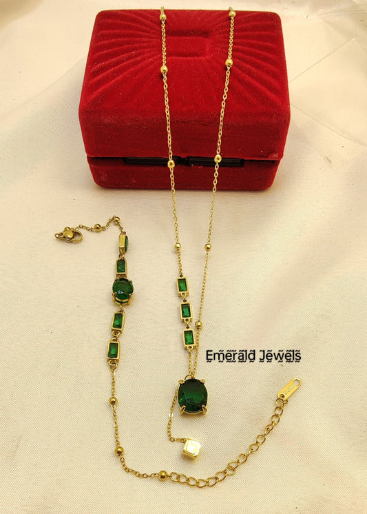 Set Necklace Bracelet  (S14)