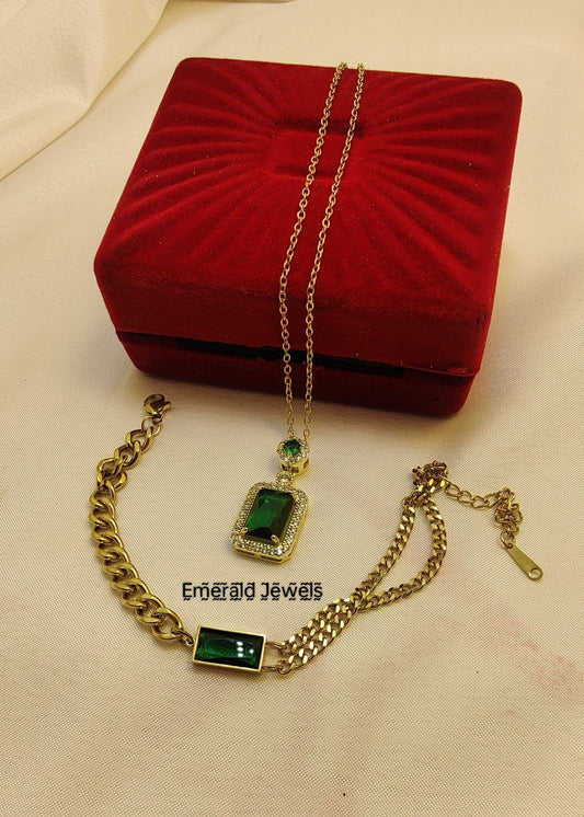 Set Necklace Bracelet (S16)