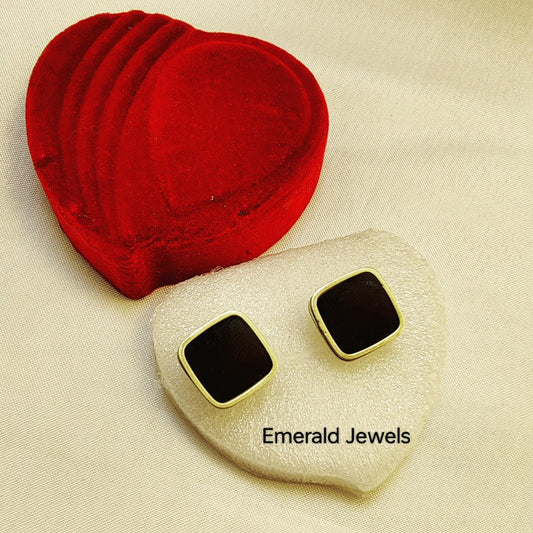 Square Design Stainless Steel Earing